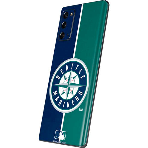 MLB Seattle Mariners Split Galaxy Note20 5G Skin